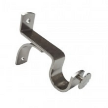 Load image into Gallery viewer, 25MM  Fancy curtain rod Metal Bracket 110mm wide (sold in pairs)