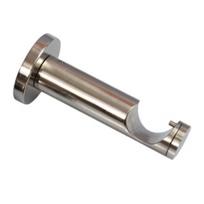 25MM Stainless Steel Finish - Single Barrel Bracket (113mm wide)