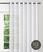 Load image into Gallery viewer, Aerial Eyelet Curtain (Unlined Sheer) by Stuart Graham