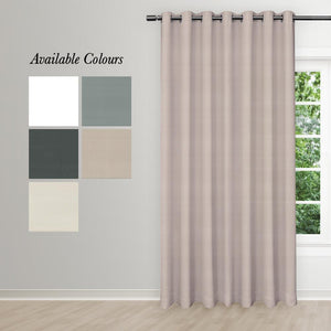 Night Time Eyelet Curtain (80% Blockout) by Stuart Graham