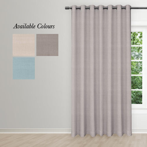 Dusk Eyelet Curtain (100% Blockout) by Stuart Graham