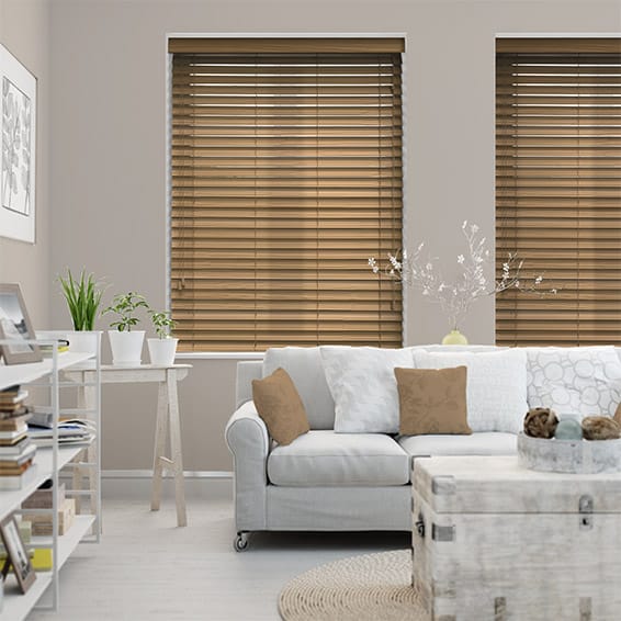 50mm Aluminium Venetian Blind (Folied Simuwood Range)