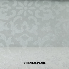 Load image into Gallery viewer, Oriental Pearl Grey Patterned Roller Blinds