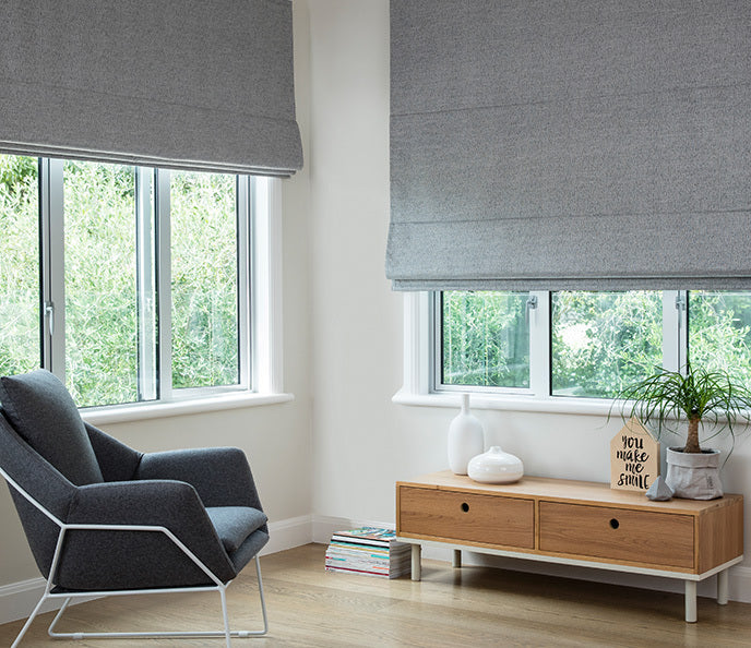 Lima Metallic 100% Block-out Roman Blind