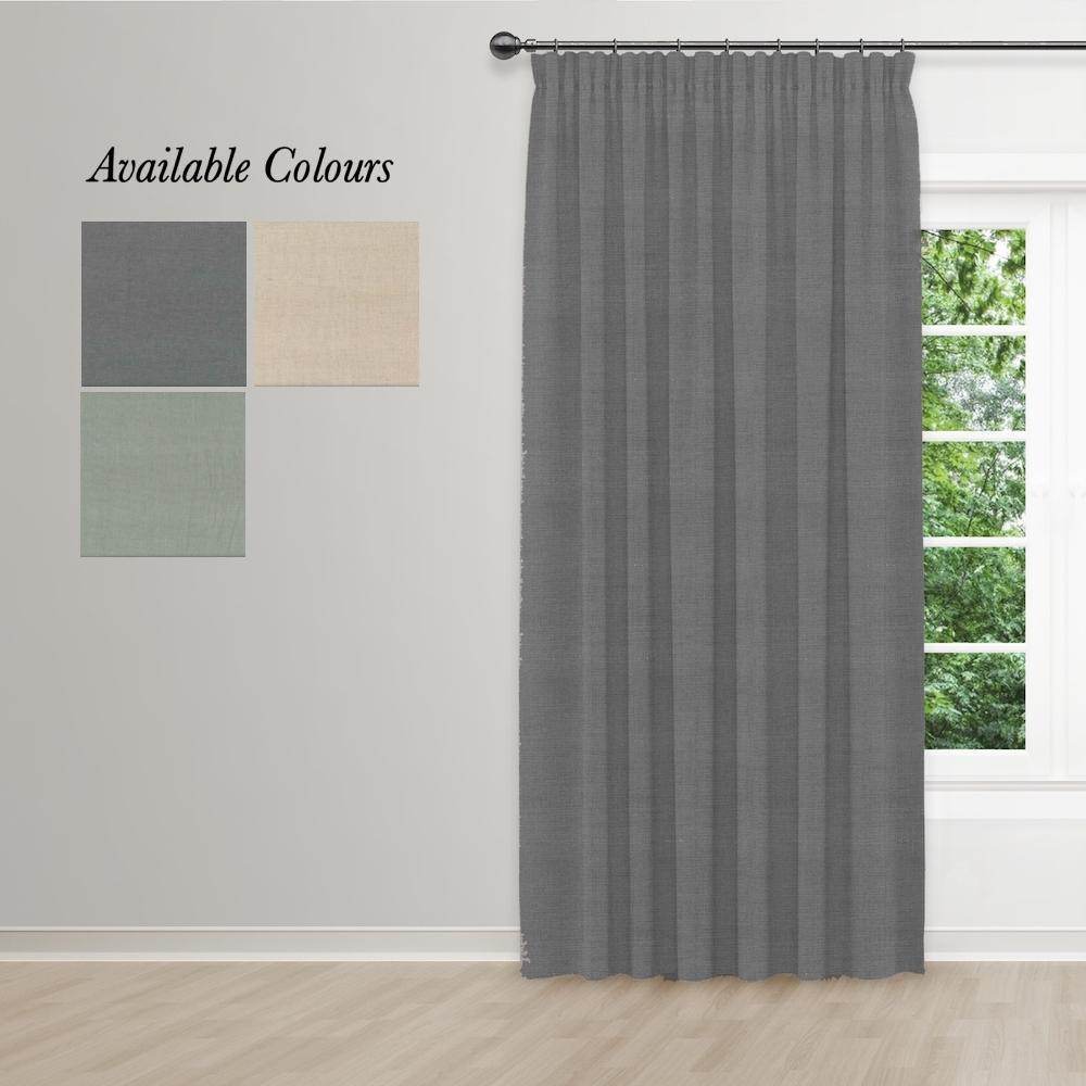 Urban Taped Curtain (Lined) by Stuart Graham - CurtainWorld.Online