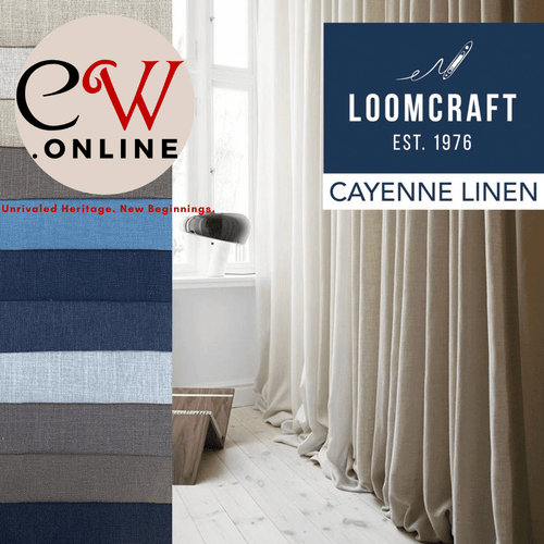Cayen Linen Curtaining