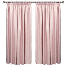 Load image into Gallery viewer, Pink Medallion Taped Curtain