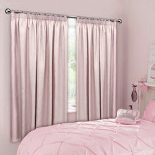 Load image into Gallery viewer, Pink Medallion Taped Curtain